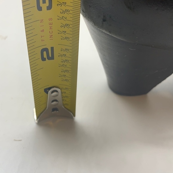 Steve Madden Proccess Black Leather Ankle Boots 7.5. BAB1136F - Picture 10 of 11